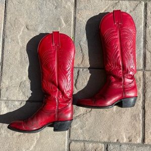 Red Cowboy Boots